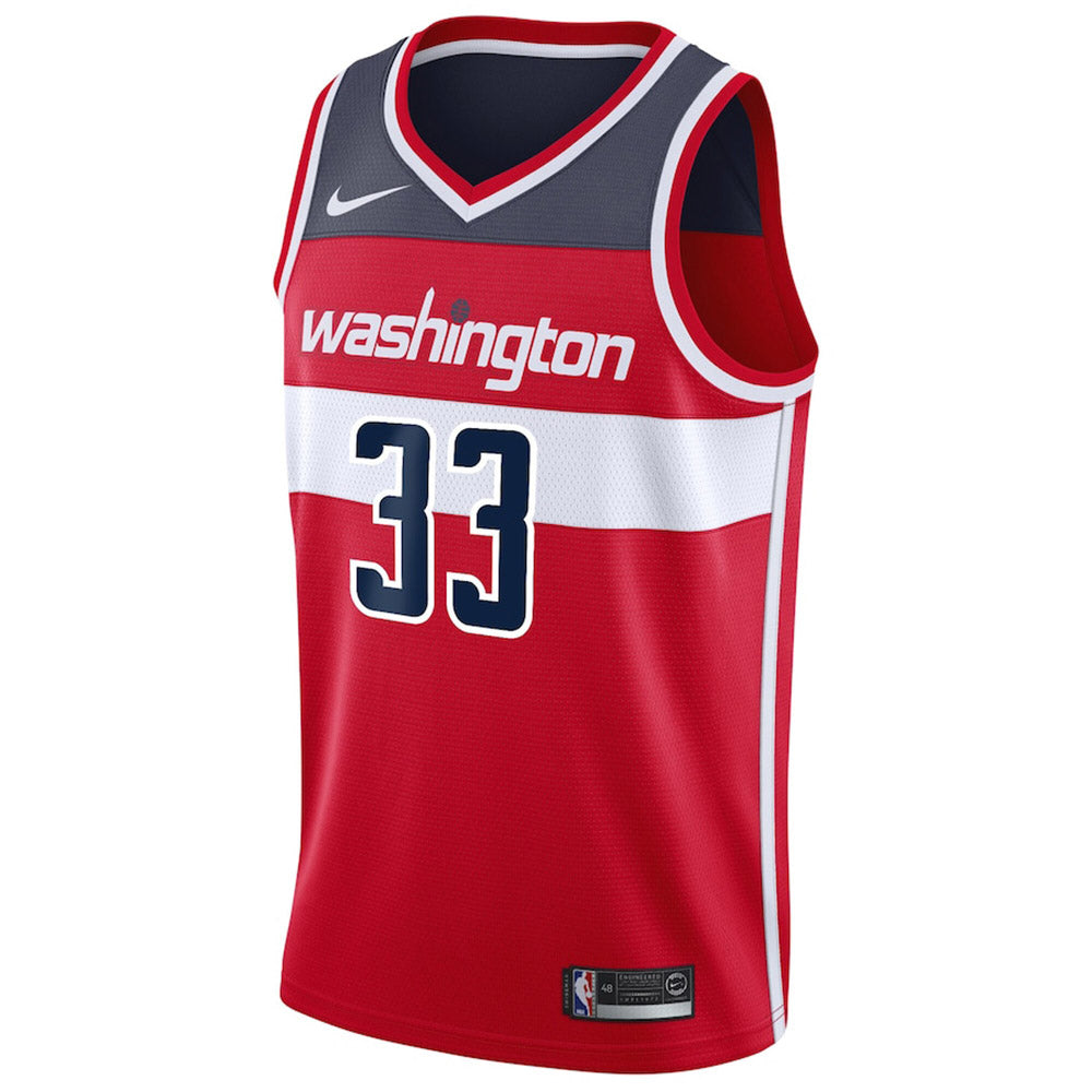Youth Washington Wizards Kyle Kuzma Icon Edition Jersey - Red